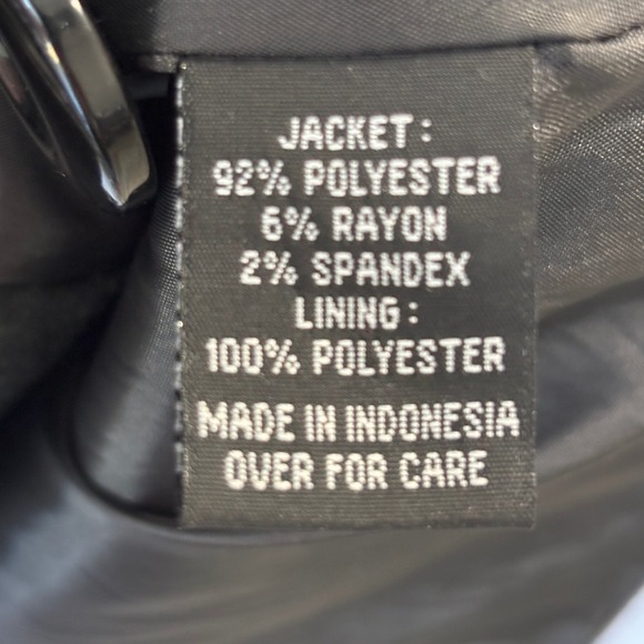 BCX Coat Black & White Plaid L Belted Statement Maximalist Art to Wear - Picture 9 of 10